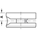 Häfele Maxifix Exzenter Verbindergehäuse 35x17mm vernickelt