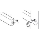 Häfele Einteilverbinder Confirmat Senkkopf Innensechskant SW4 verzinkt 60x7mm