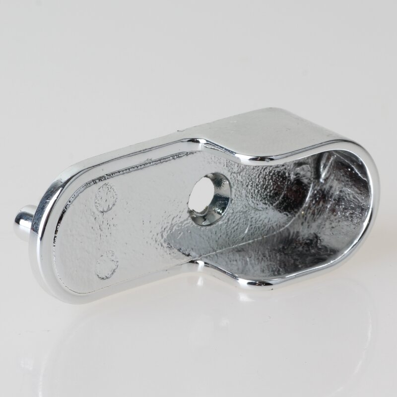 4 Stück Kleiderstangenhalter Aus Metall - Ovale Träger Für Kleiderschrank & Garderobe