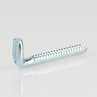 Häfele Möbel Schraubhaken für Justierbeschlag mit Höhenverstellung 55x16mm verzinkt