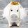 Spardose Luxus Sparschwein "Luxury Pig" Höhe 12cm weiß aus Keramik