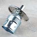 Lampenschirm Lampen Glashalter 130mm mit 3-fach Feder für alle E14 und E27 Fassungen geeignet