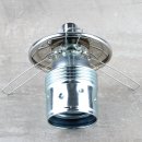 Lampenschirm Lampen Glashalter 130mm mit 3-fach Feder für alle E14 und E27 Fassungen geeignet