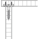 Häfele Möbel Kapsel-Bettverbinder ohne Aushängesicherung 30x7mm Stahl