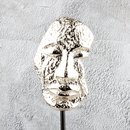 Deko Design Skulptur Maske "Mask One" aus Aluminium 43,5cm