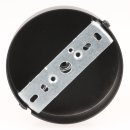 Lampen-Baldachin 100x25mm Metall schwarz für 3...