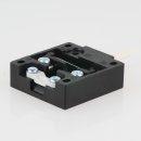 Häfele Türkontaktschalter mit langem Tastschalter 230V/2A elfenbein