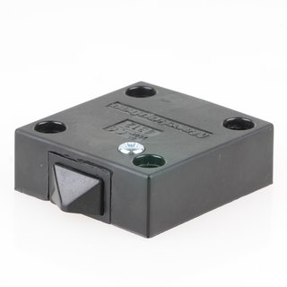 Häfele Türkontaktschalter mit Universaltaster 230V/2A schwarz