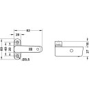 Tür-Fenster-Wächter Fenstersicherung WSF 110 mit Alarm braun