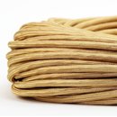 Textilkabel Stoffkabel gold 2-adrig 2x0,75...