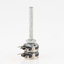 Dreh-Potentiometer stereo 0,2W 1 Meg lin Piher mit 4/35mm...