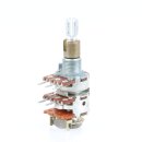 Dreh-Potentiometer stereo 0,2W 50k mit 6/19mm Achse Alps