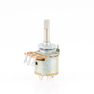 Dreh-Potentiometer mono mit Schalter 0,2W 10k log mit 4/16mm Achse
