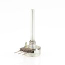 Dreh-Potentiometer mono 0,2W 20k log mit 4/35mm Achse