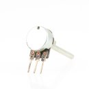 Dreh-Potentiometer mono 0,2W 20k log mit 4/35mm Achse