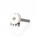 Dreh-Potentiometer mono 0,2W 10k log RADIOHM mit 6/40mm Achse