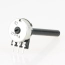 Dreh-Potentiometer mono 0,2W 220k log mit 6/40mm Achse