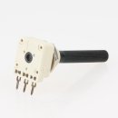 Dreh-Potentiometer mono 0,2W 100 lin mit 6/35mm Achse