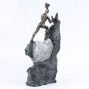 Deko Design Skulptur Figur Stein Herz "Heart"...