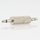 Audio Adapter Klinkenstecker 3.5mm Mono auf 1 x 3.5mm Mono Stecker Metall