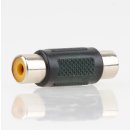 Cinch Adapter 1 x Cinch Kupplung auf 1 x Cinch Kupplung