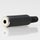 Klinkenkupplung 3.5mm Mono Kunststoff mit Knickschutz Profitec UJ 110