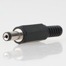 DC Stecker Kunststoff 4.7mm AD 1.6mm ID mit Knickschutz...