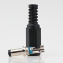 DC Stecker Kunststoff 4.7mm AD 1.6mm ID mit Knickschutz...