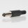 DC Stecker Kunststoff 5mm AD 2.1mm ID mit Knickschutz SL 13mm