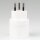 Reisestecker-Adapter Schweiz Kupplung Deutschland weiß 10A/250V Kaiser