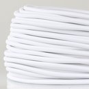 Textilkabel-Stoffkabel weiß 3-adrig 3x0,75 mit...