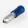 Kabelschuh 5mm Rundstecker blau isoliert für Leitungsquerschnitt 1,5-2,5mm²