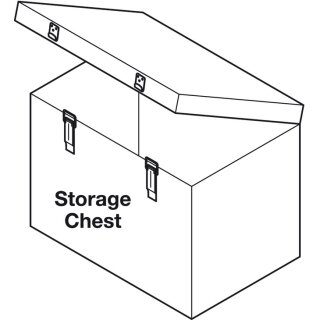 Häfele Schließhaken für Kisten Spannverschluss 28x37mm Edelstahl