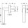 Häfele Fenstergriff für Drehkippfenster 125x72mm Edelstahl matt