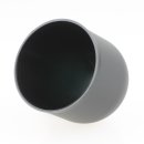 Lampen-Baldachin 73x68mm Kunststoff schwarz rund