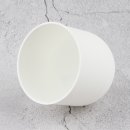 Lampen-Baldachin 73x68mm Kunststoff weiß rund