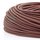 Textilkabel Stoffkabel braun 1-adrig 1x0,75mm² Einzeladerleitung 