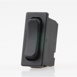 Einbau-Druckschalter Tastschalter schwarz 250V/6A 1-polig 33x14mm