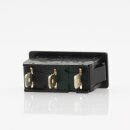 Einbau-Wipptaster schwarz 1-polig 250V/6A 30x11mm
