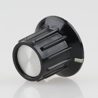 Potentiometer Drehknopf 15x20mm schwarz silber kaufen