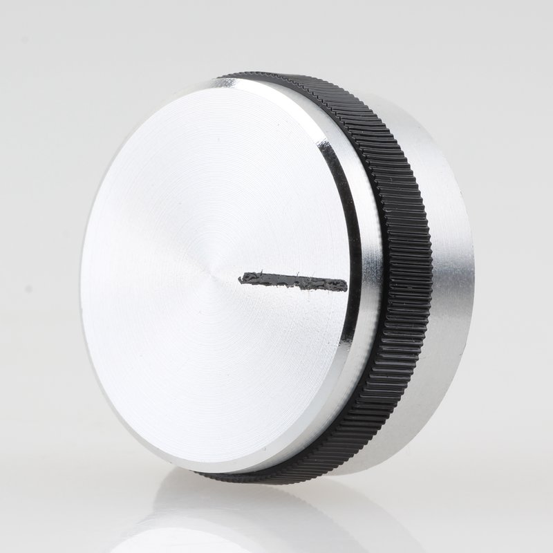 Potentiometer Drehknopf 14x32mm silber schwarz kaufen