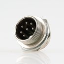 Mikrofon Einbau-Stecker 7-polig für Funkgeräte
