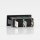Einbau-Wippschalter schwarz 1-polig EIN/AUS/EIN 30x11mm 250V/10A