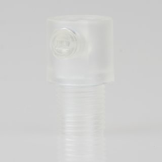 M10x1 AG Zugentlaster Zugentlastung 13x23mm für Kabel Kunststoff transparent
