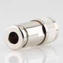 N-Stecker mit Gold-Kontakt für 7mm Kabel