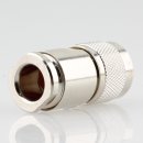 N-Stecker mit Gold-Kontakt für RG 8/213 Kabel