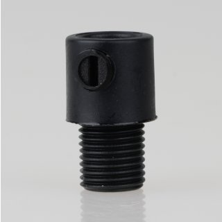 M10x1 AG Zugentlaster Zugentlastung 13x23mm für Kabel Kunststoff schwarz