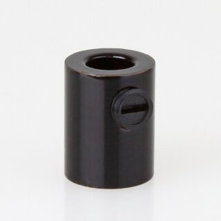 Zugentlastung mit M10x1 Innengewinde für Kabel 13x17mm Metall schwarz