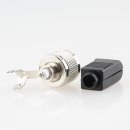 UHF-Winkel-Stecker mit Knickschutz