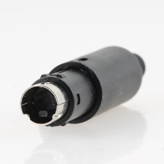 Mini DIN-Stecker 4 polig mit Knickschutz